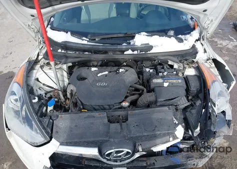 2012 Hyundai Veloster Base W/Gray from USA, damaged, VIN KMHTC6AD8CU057628